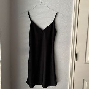 aritzia only slip mini dress